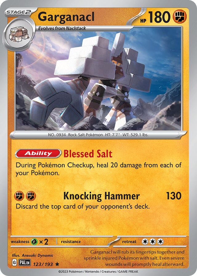 Garganacl Reverse Holo 123/193