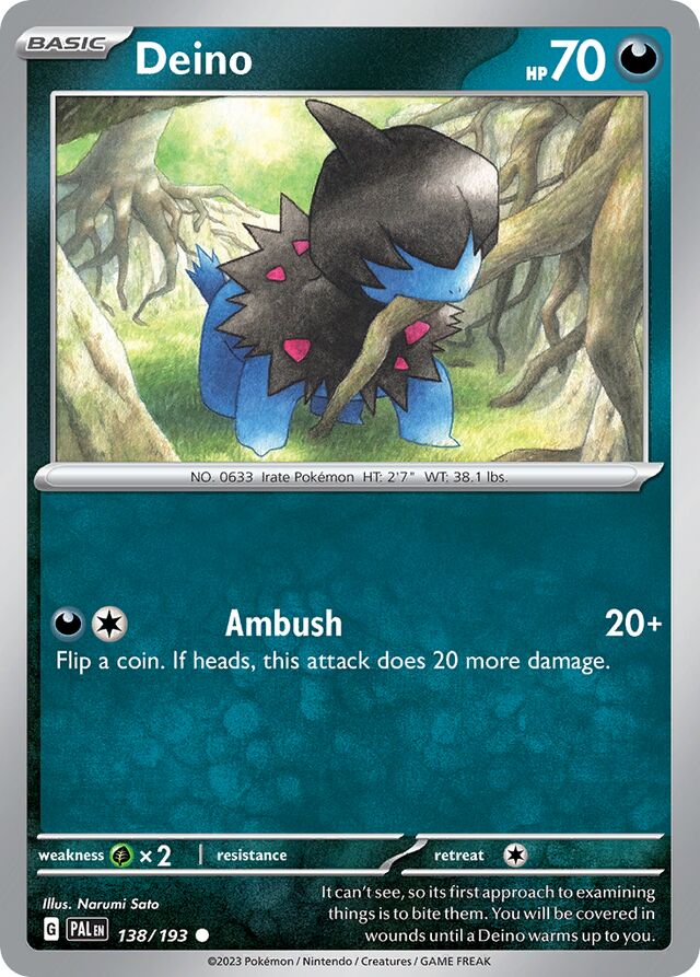 Deino Reverse Holo 138/193