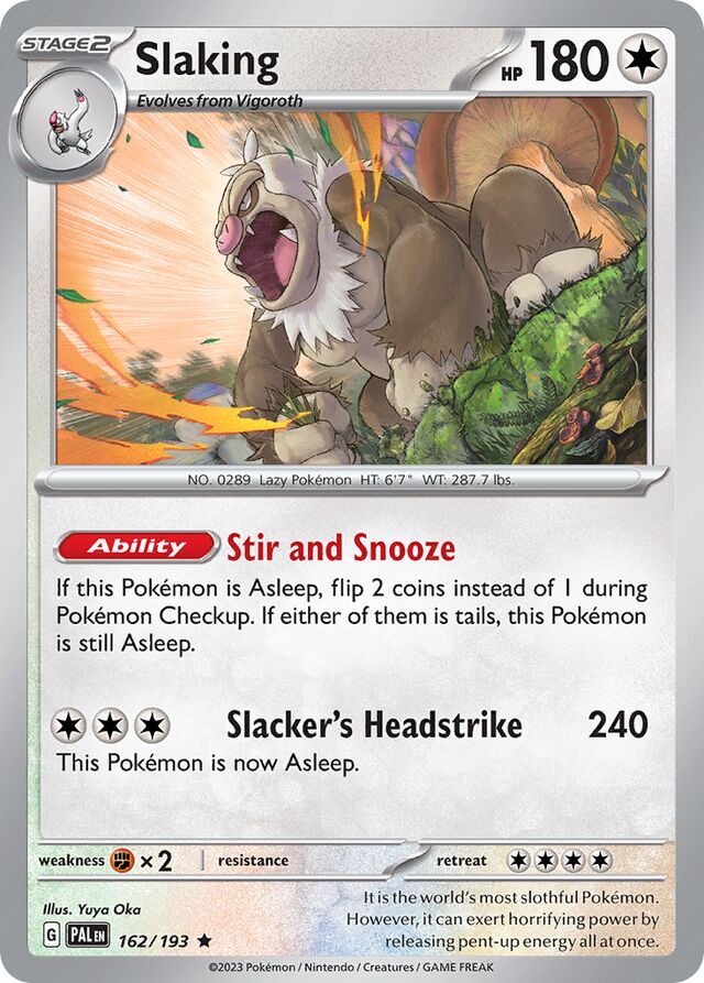 Slaking Holo 162/193