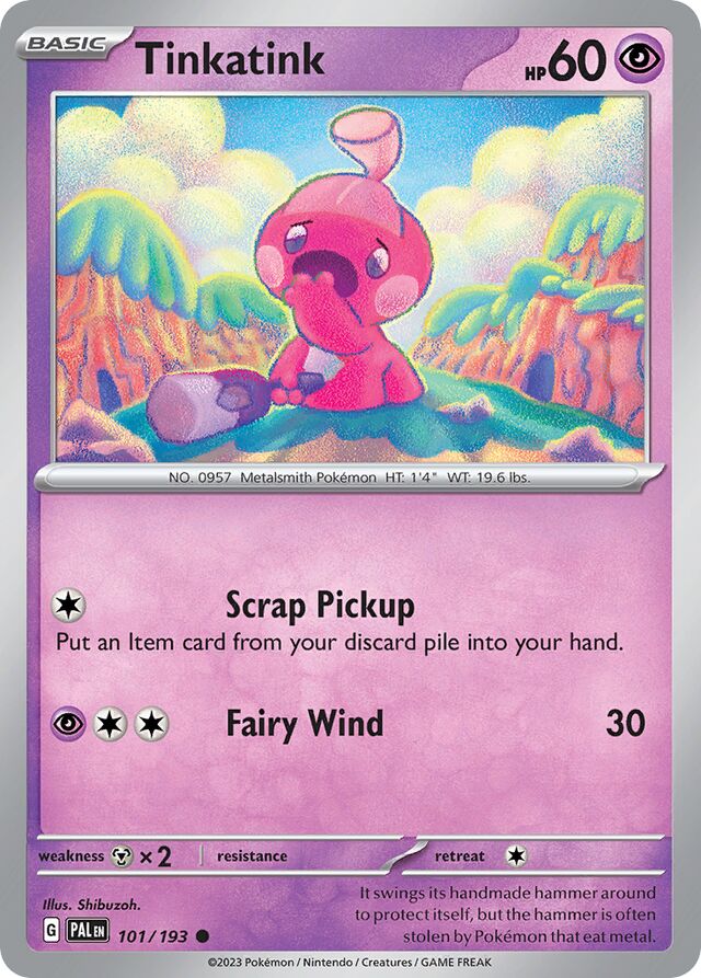 Tinkatink Reverse Holo 101/193