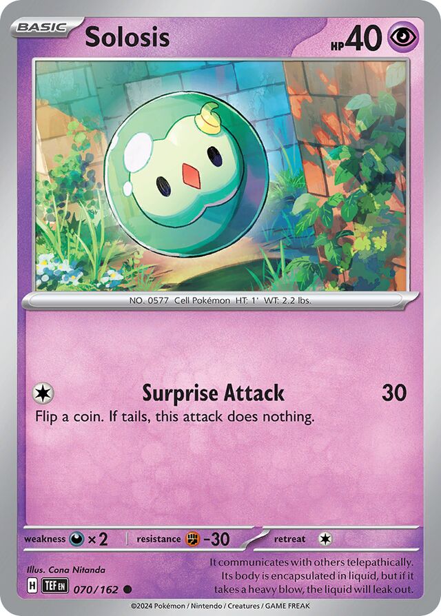 Solosis Reverse Holo 070/162