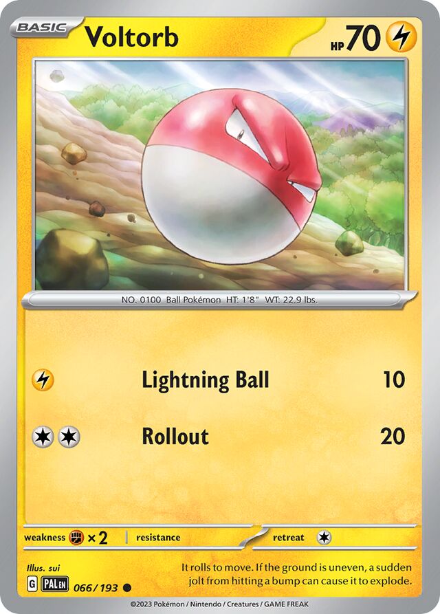 Voltorb Reverse Holo 066/193