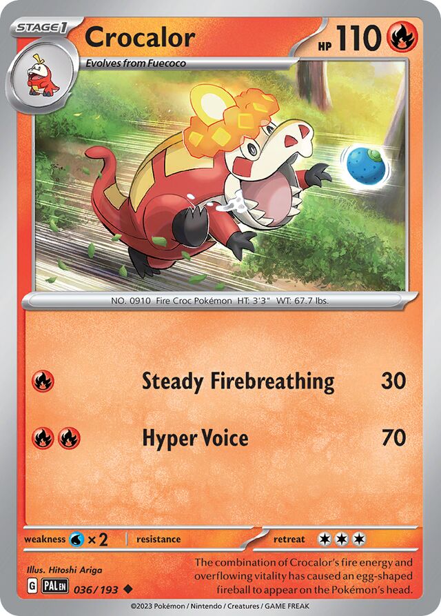 Crocolor Reverse Holo 036/193
