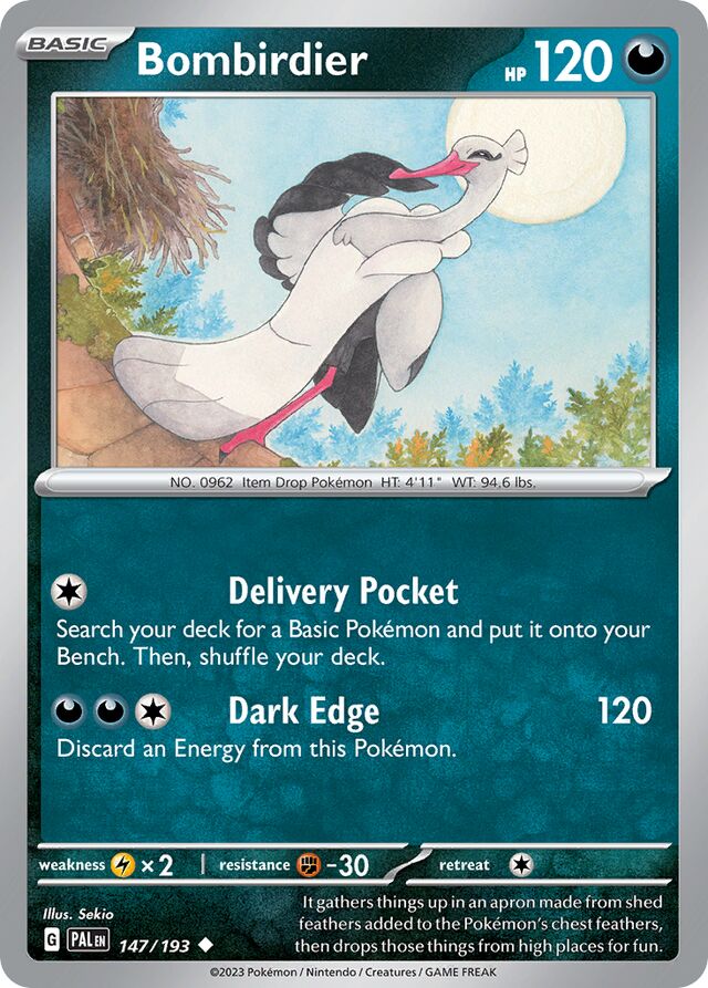Bombirdier Reverse Holo 147/193