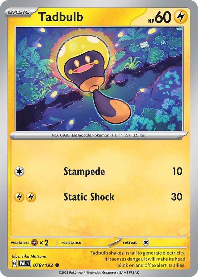 Tadbulb Reverse Holo 078/193