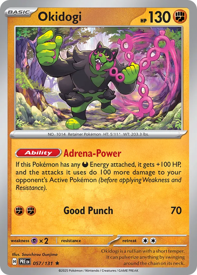 Okidogi Reverse Holo 057/131