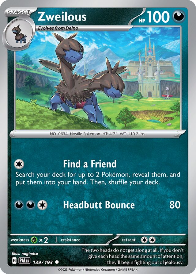Zweillous Reverse Holo 139/193