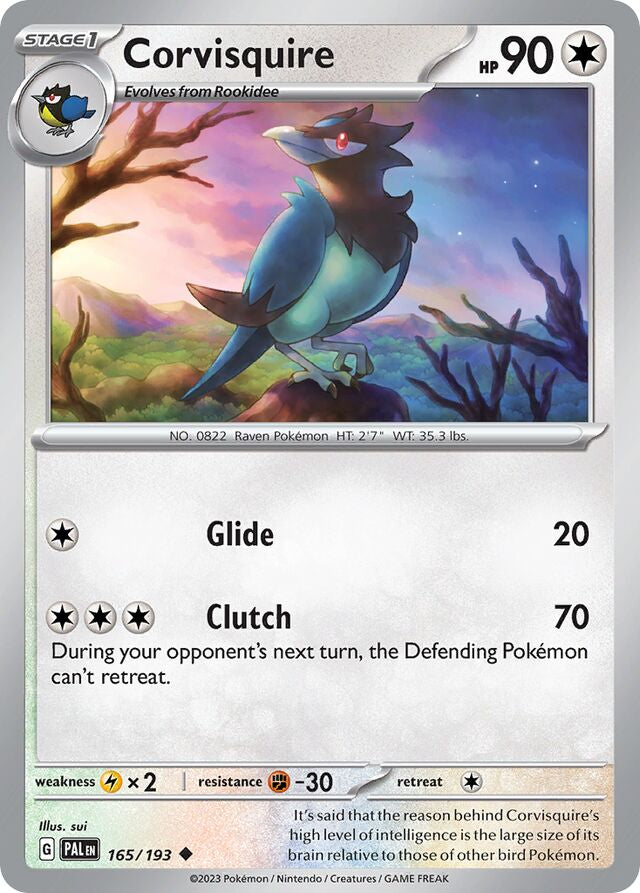 Corvisquire Reverse Holo 165/193