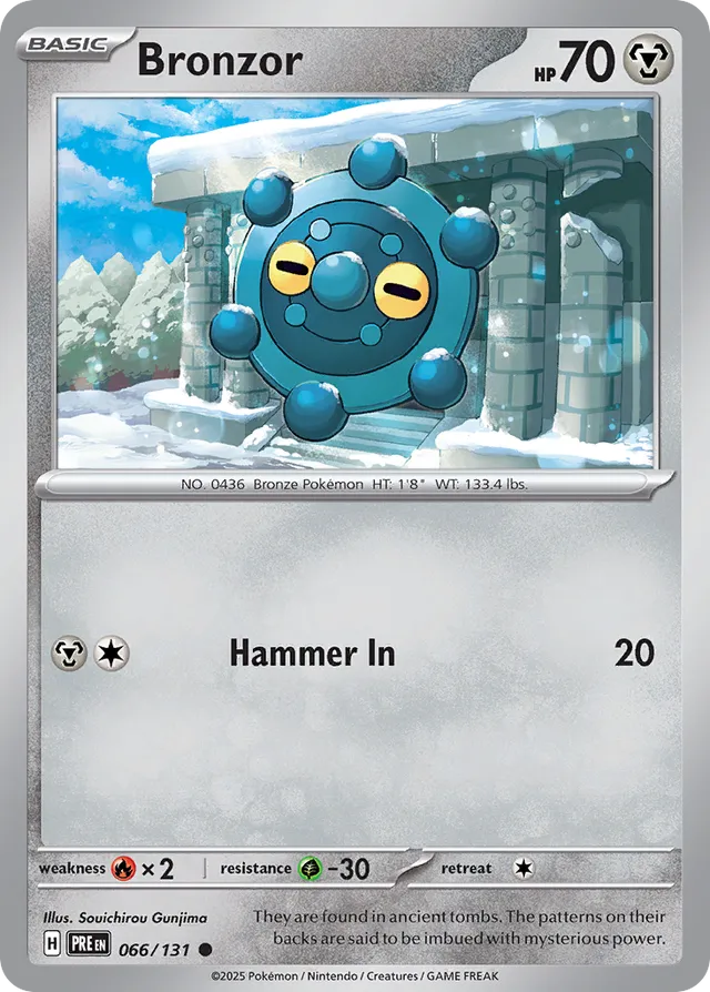 Bronzor Reverse Holo 066/131
