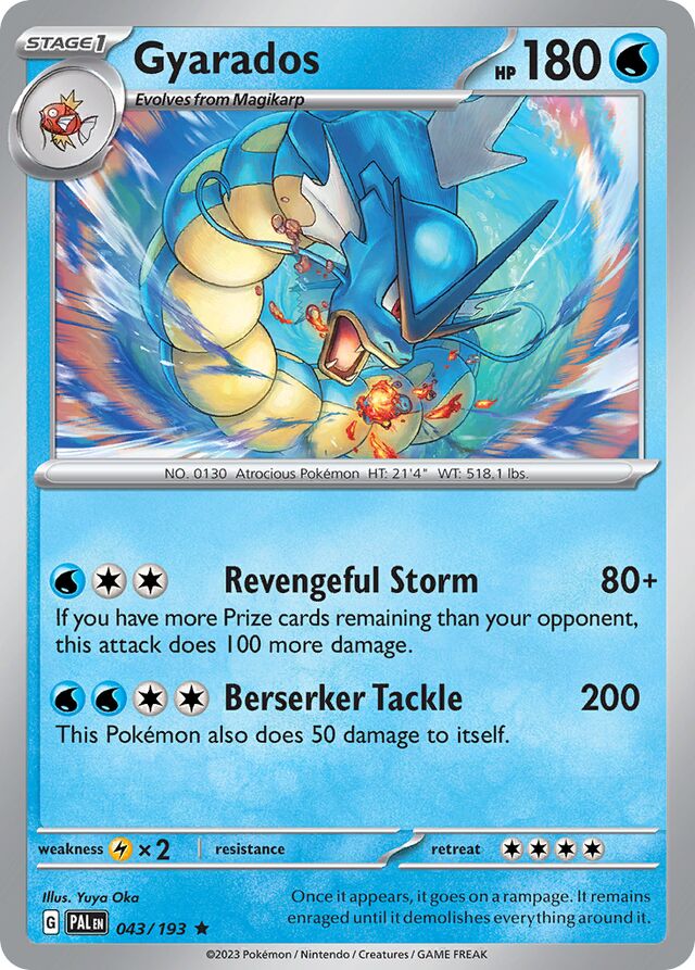 Gyarados Reverse Holo043/193