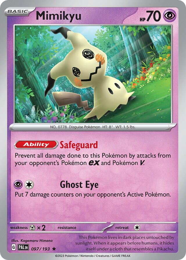 Mimikyu Reverse Holo 097/193