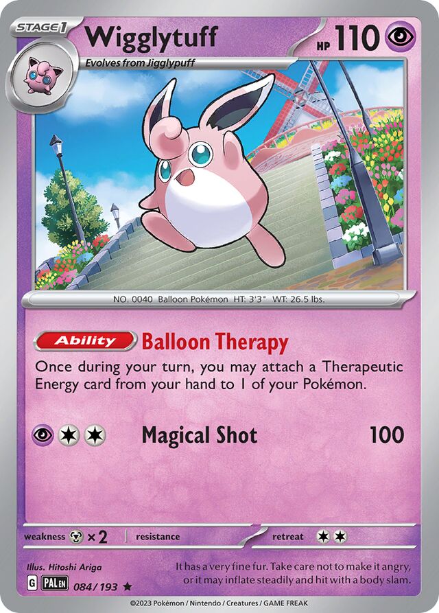 Wigglytuff Reverse Holo 084/193