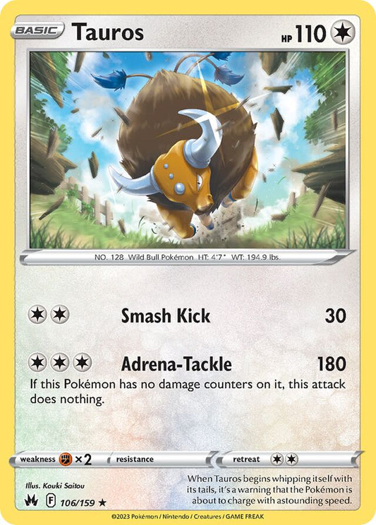 Tauros Reverse Holo 106/159