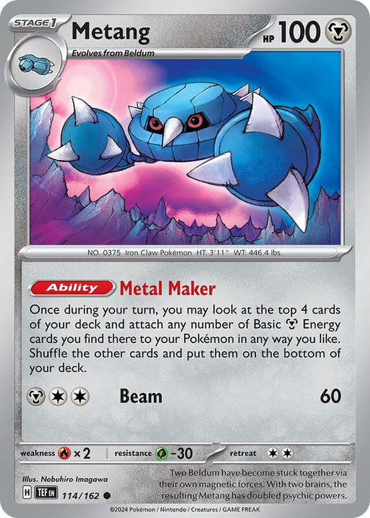 Metang Reverse Holo 114/162