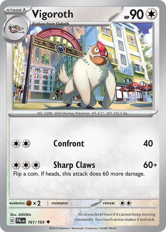 Vigoroth Reverse Holo 161/193