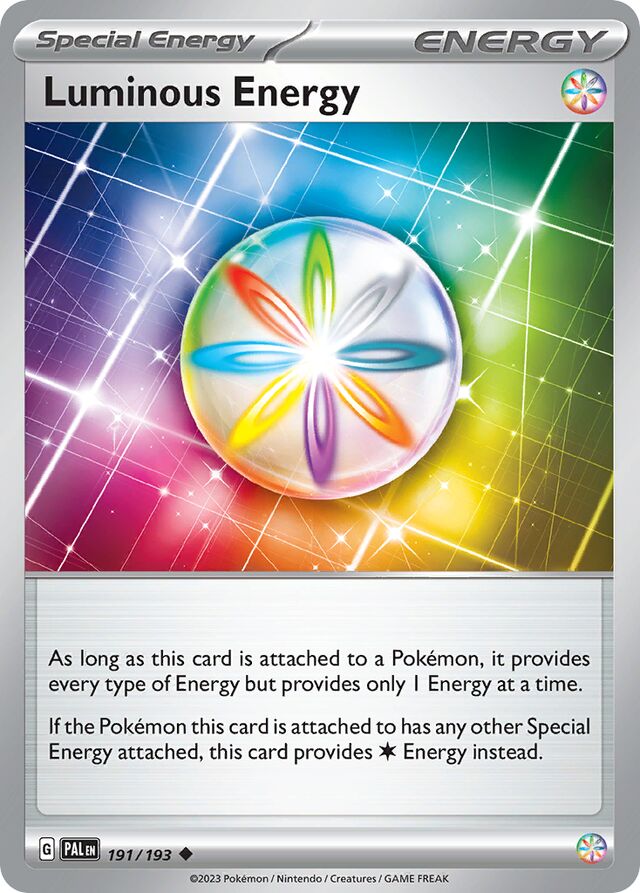 Luminous Energy Reverse Holo 191/193