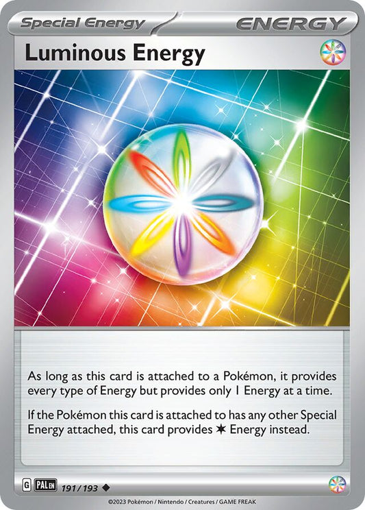 Luminous Energy Reverse Holo 191/193
