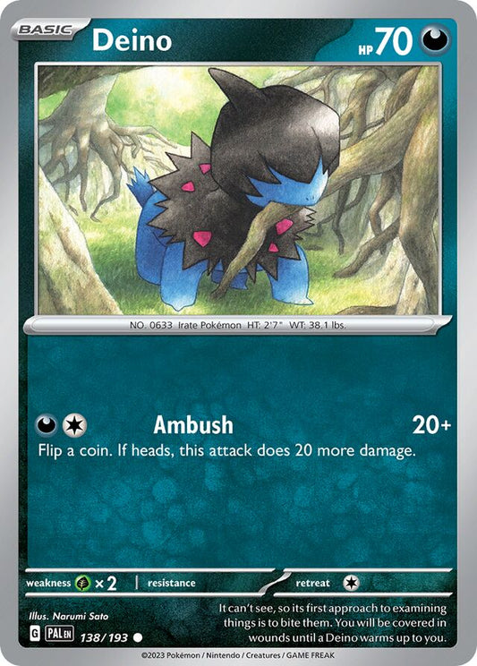 Deino Reverse Holo 138/193