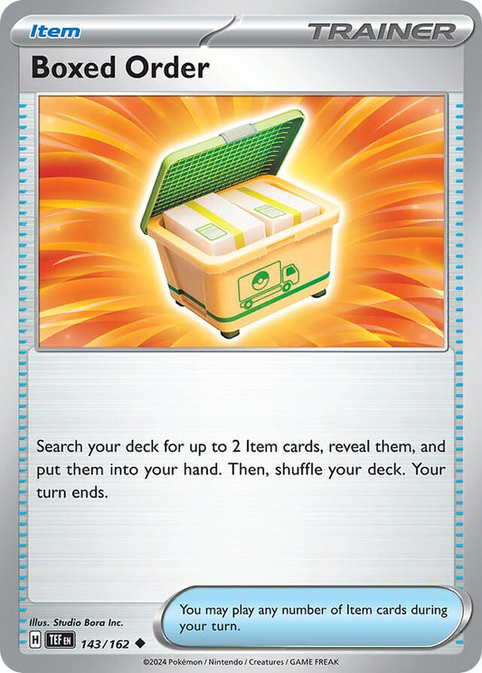 Boxed Order Reverse Holo 143/162