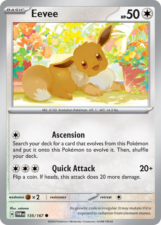 Eevee Reverse Holo 135/167