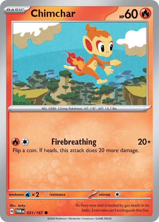 Chimchar Reverse Holo 031/67