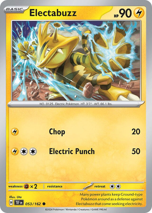 Electabuzz Reverse Holo 053/162