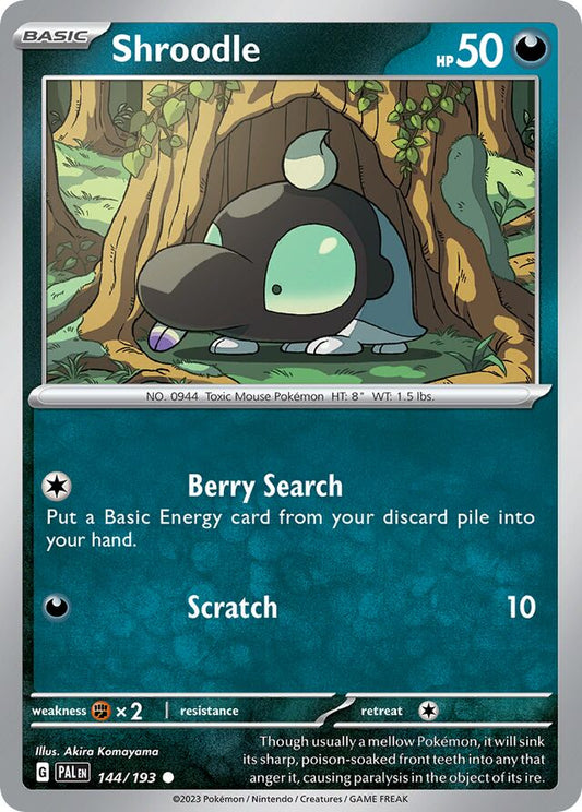 Shroodle Reverse Holo 144/193