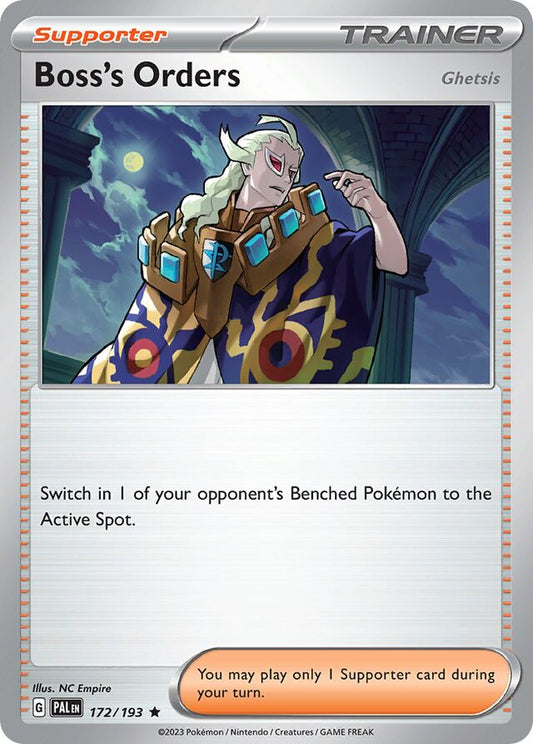 Boss’s Orders Reverse Holo 172/193
