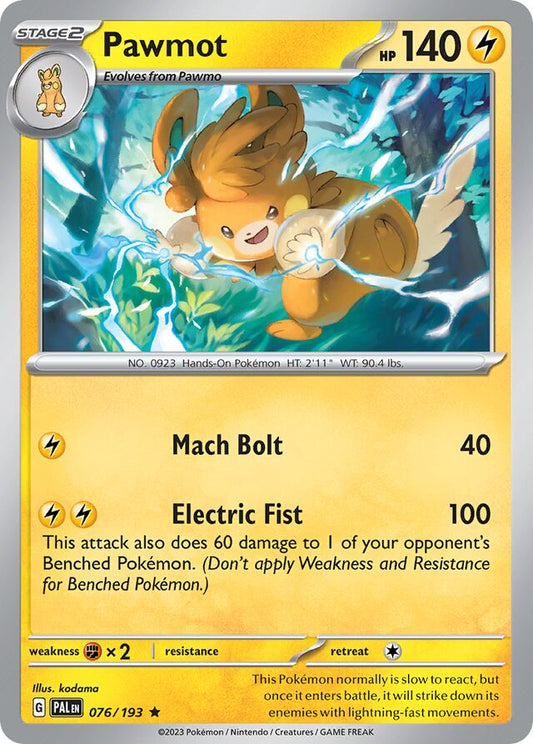 Pawmot Reverse Holo 076/193
