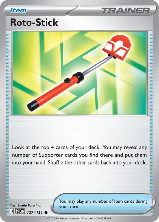 Roto-Stick Reverse Holo 127/131