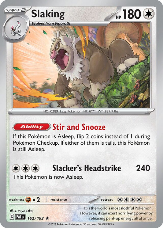 Slaking Holo 162/193