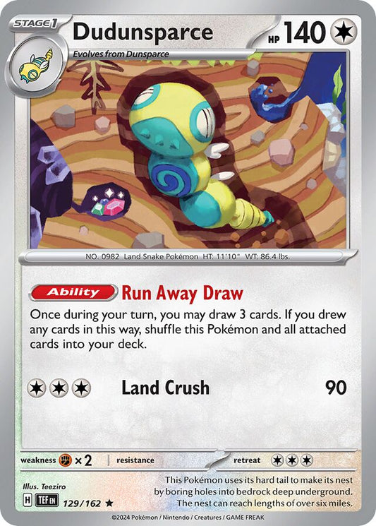 Dundunsparce Reverse Holo 129/162