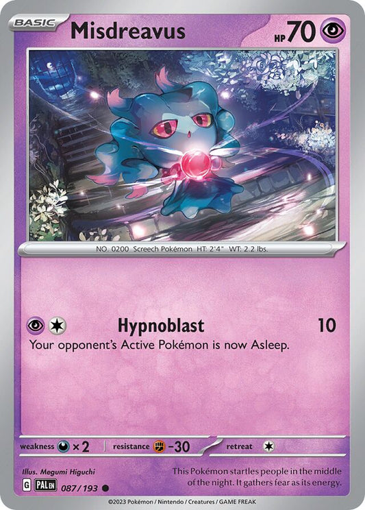 Misdreavus Reverse Holo 087/193