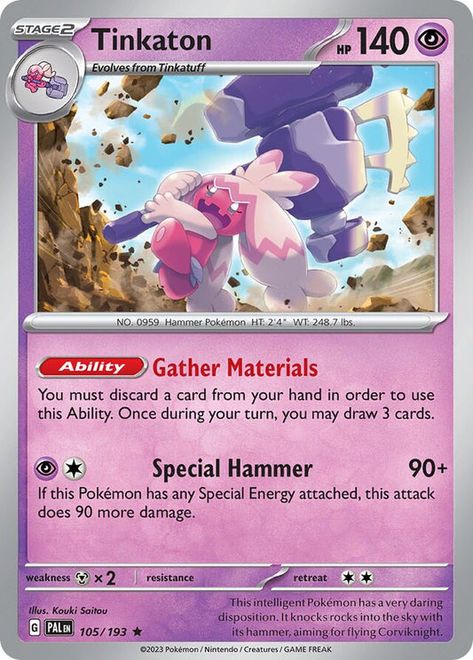 Tinkaton Reverse Holo 105/193