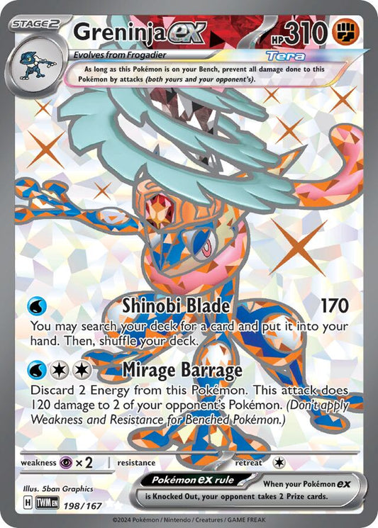 Greninja EX 198/167