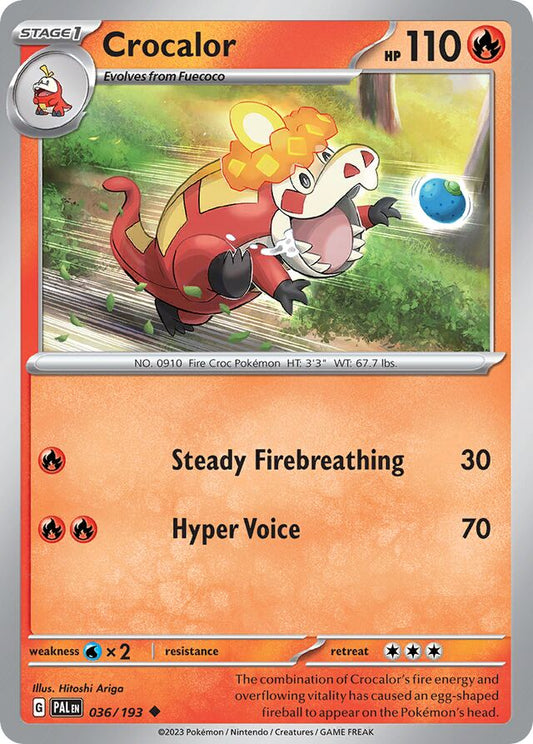 Crocolor Reverse Holo 036/193