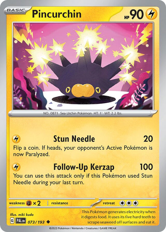 Pincurchin Reverse Holo 073/193