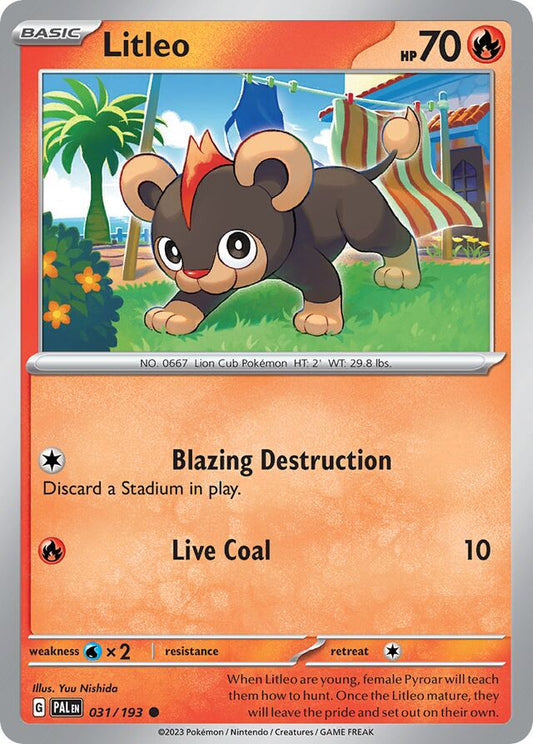 Litleo Reverse Holo 031/193