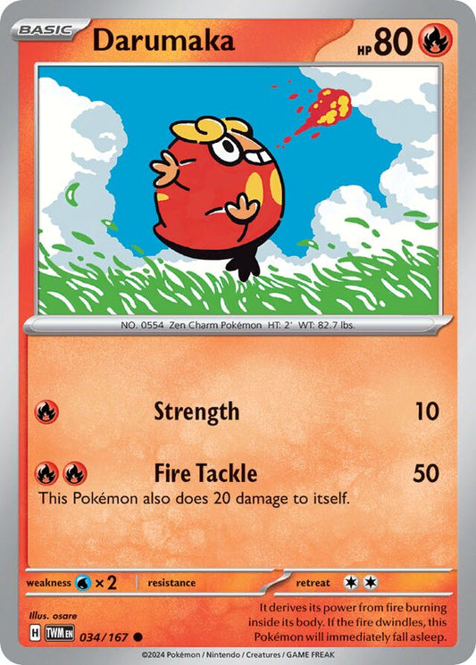 Darumaka Reverse Holo 034/167