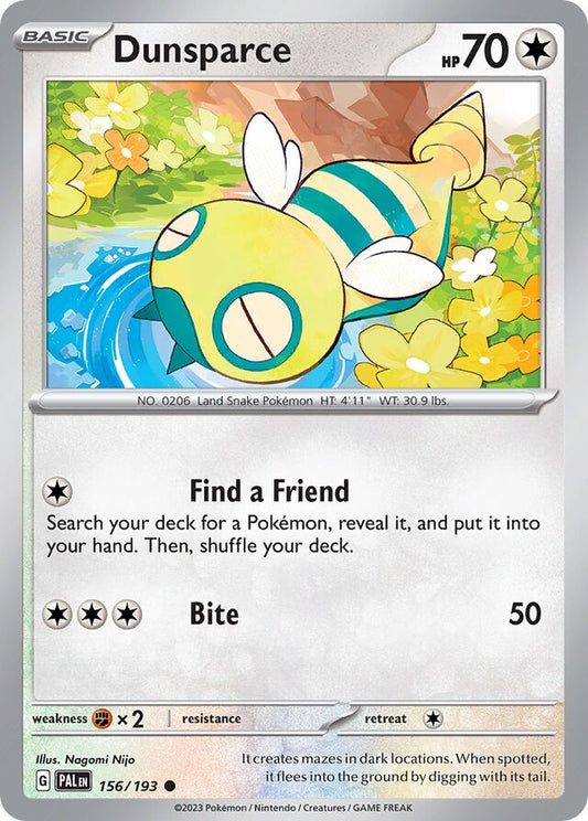 Dunsparce Reverse Holo 156/193