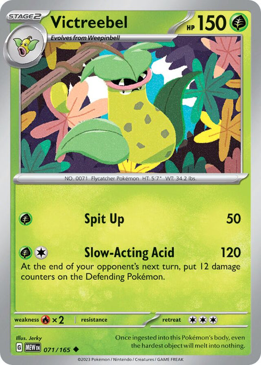 Victreebell Reverse Holo 071/165