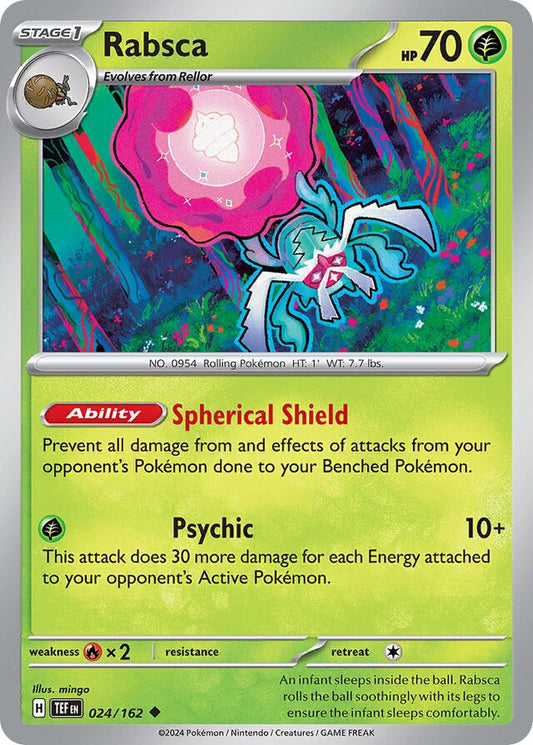 Rabsca Reverse Holo 024/162