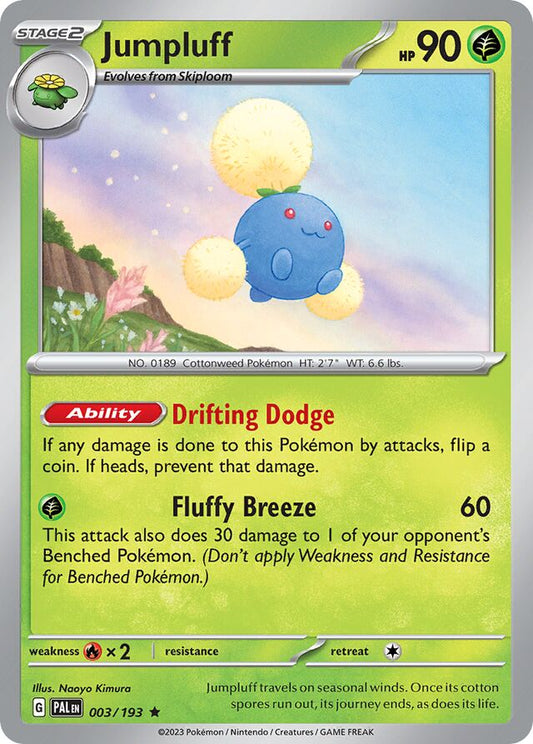 Jumpluff Reverse Holo 003/193