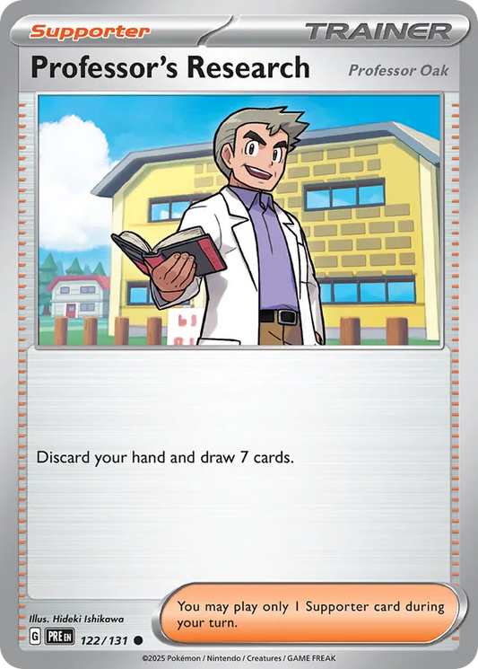 Professor’s Research Reverse Holo 122/131