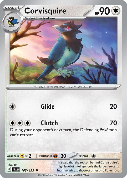 Corvisquire Reverse Holo 165/193