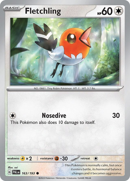 Fletching Reverse Holo 163/193