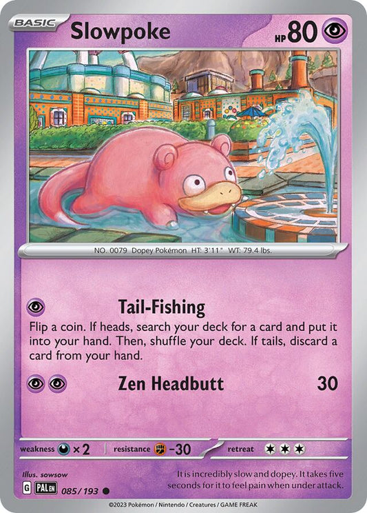 Slowpoke Reverse Holo 085/192