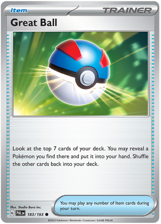 Great Ball Reverse Holo 183/193