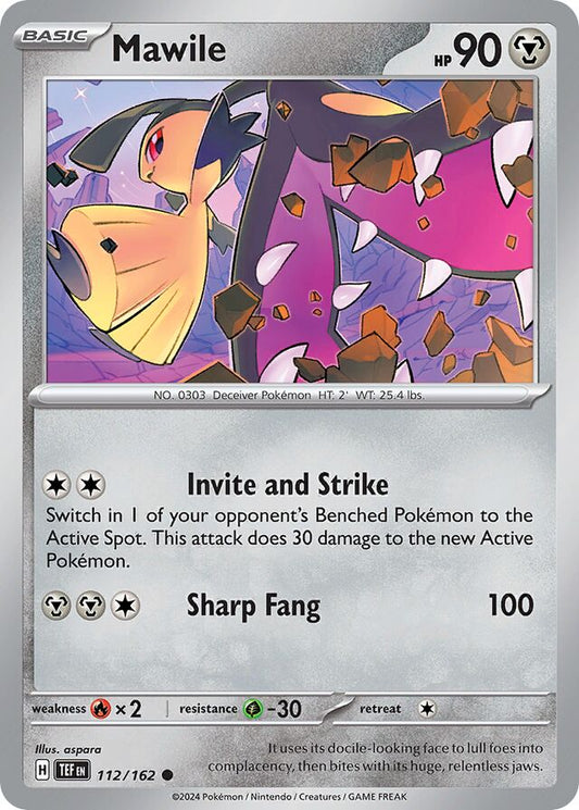 Mawile Reverse Holo 112/162