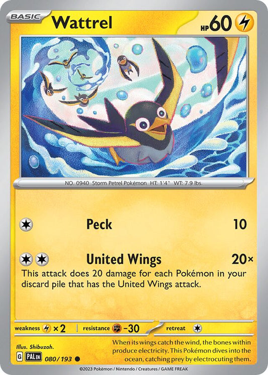 Wattrel Reverse Holo 080/193